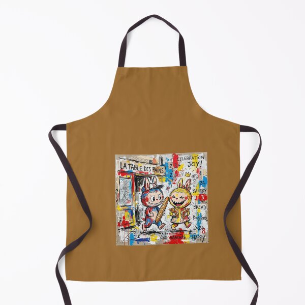 Item preview, Labubu is coming out of the bakery. designed and sold by Natalia-Vlad.