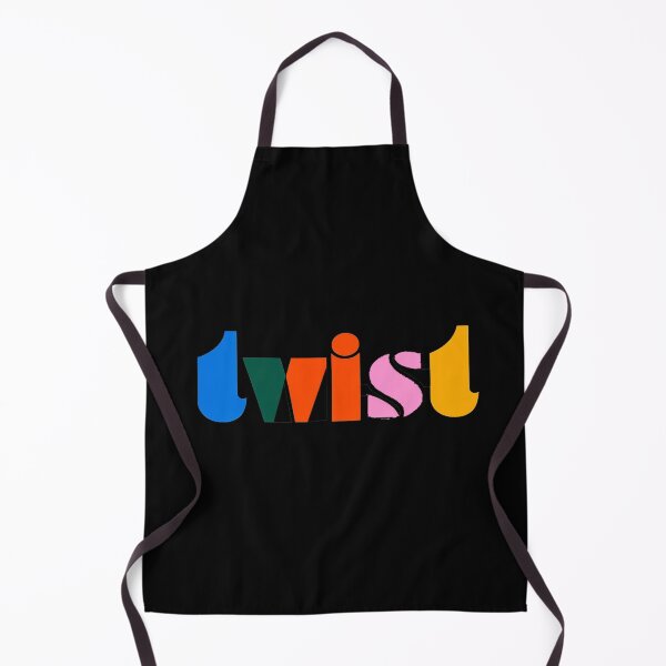 Item preview, Colorful “Twist” Typography Art – Playful Multicolor Word Design for Stickers & Prints designed and sold by Bright Nest Studio.