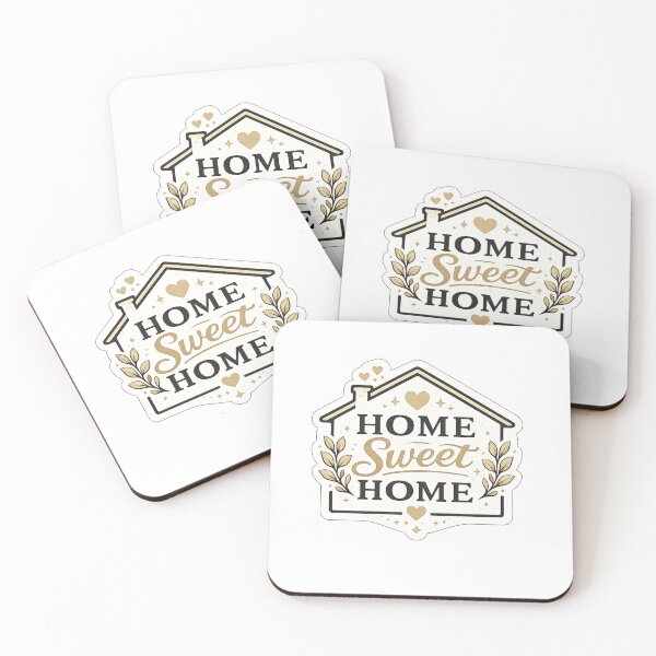 Item preview, Home Sweet Home Cozy Housewarming Decor Design designed and sold by CLOUTKULT.