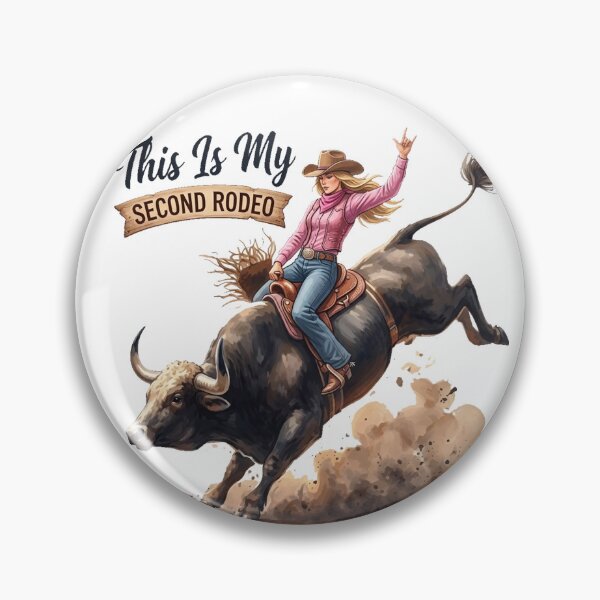 Item preview, This Is My Second Rodeo, Cowgirl designed and sold by francous03.