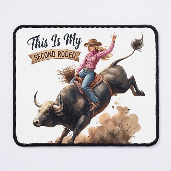 Item preview, This Is My Second Rodeo, Cowgirl designed and sold by francous03.