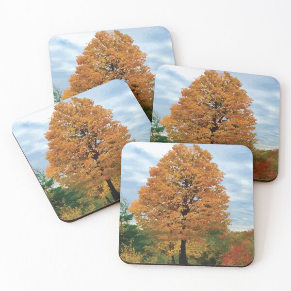 Item preview, Tall Autumn Tree With Bright Foliage designed and sold by Arturo Daniel Garcia Palomo.