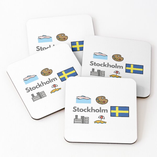 Item preview, Stockholm Sweden Travel – Archipelago, Nature & Design Emoji designed and sold by iccdesignsshop.