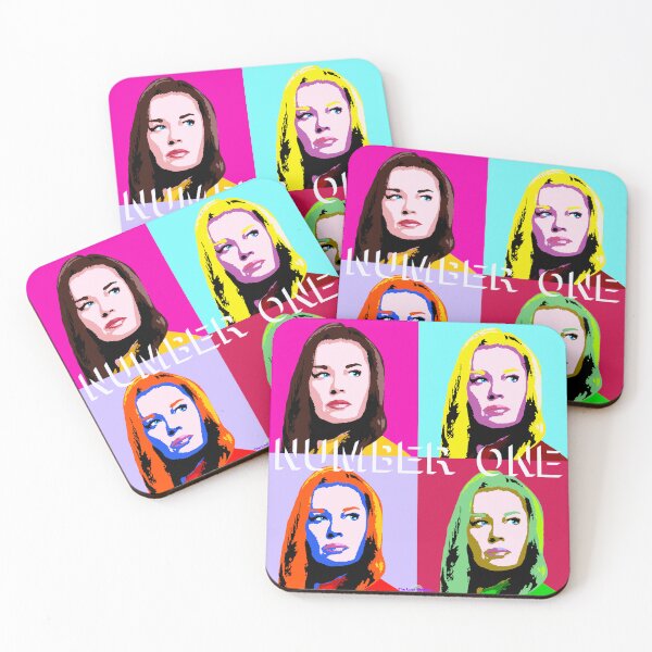 Item preview, Una Chin Riley Pop art Quad designed and sold by Lost Waters of Enceladus.