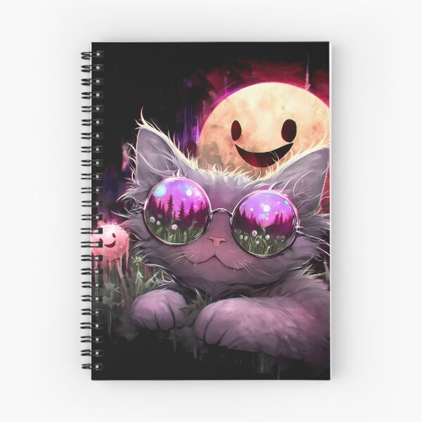 Item preview, Groovy Mooncat In A Flower Field designed and sold by DonaldWaltersxx.