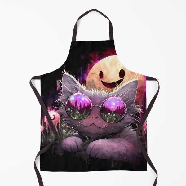 Item preview, Groovy Mooncat In A Flower Field designed and sold by DonaldWaltersxx.