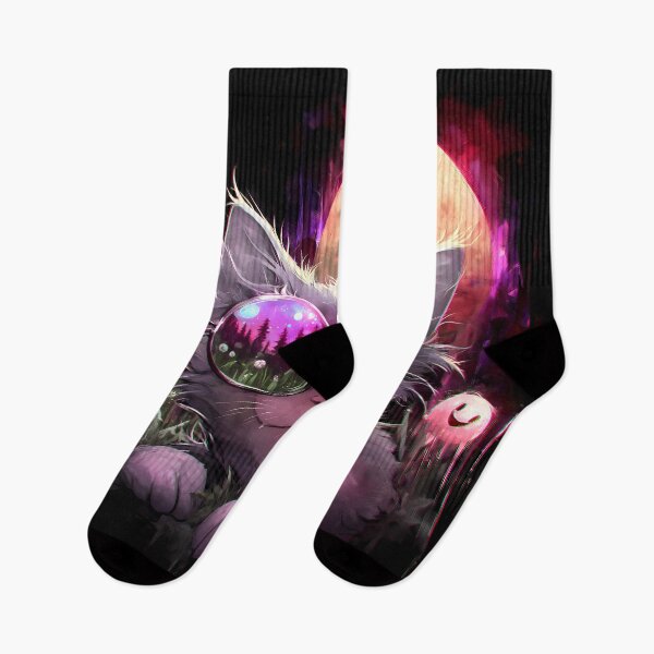 Item preview, Groovy Mooncat In A Flower Field designed and sold by DonaldWaltersxx.