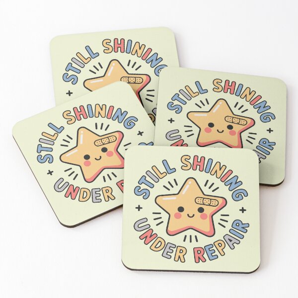 Item preview, Still Shining Under Repair – Star Healing Design designed and sold by ُEldalal-Design.