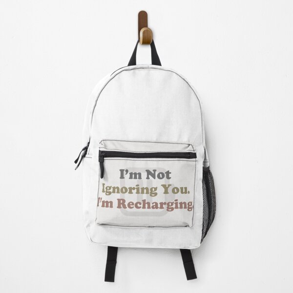 Item preview, I’m Not Ignoring You Recharge Quote designed and sold by KMKreatives.