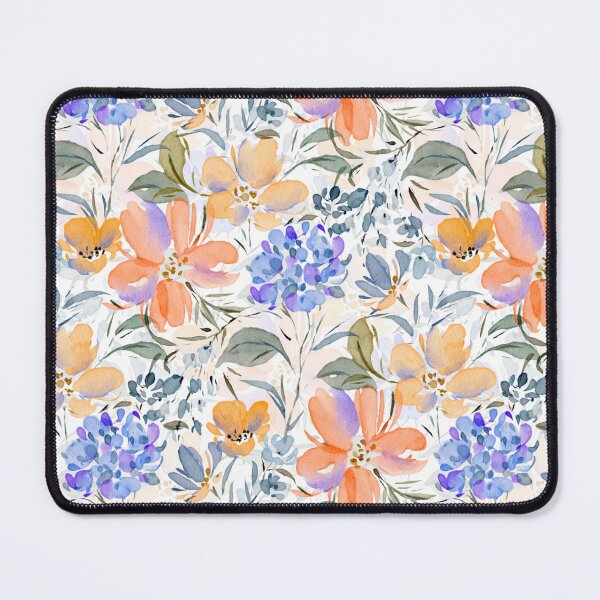 Item preview, Watercolor Wildflower Meadow - Hand painted floral botanical designed and sold by NancyDzines.
