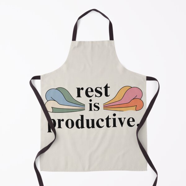 Item preview, Rest Is Productive Motivational Quote Art designed and sold by KMKreatives.