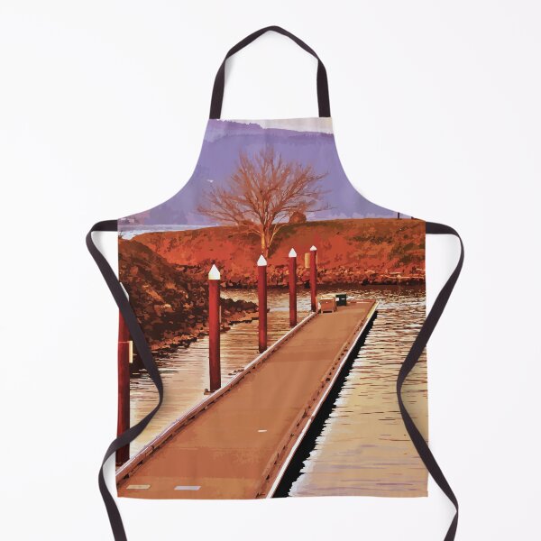 Item preview, Dock Leading Into Warm Reflective Waters designed and sold by Arturo Daniel Garcia Palomo.