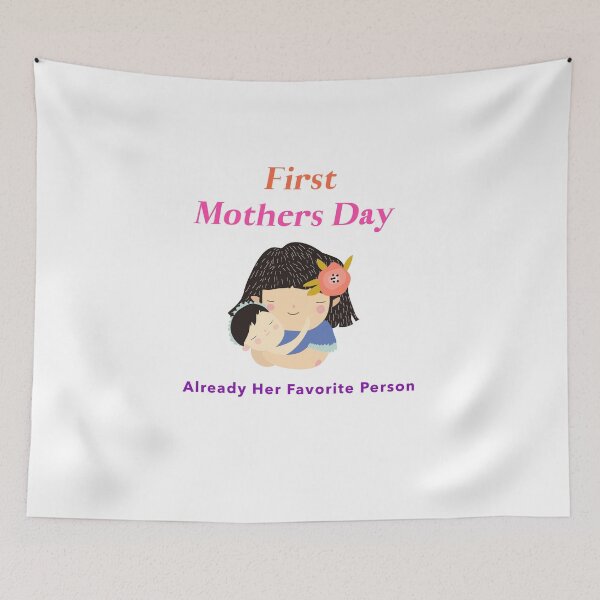 Artikelvorschau, Schon zum ersten Muttertag ist sie ihre Lieblingsperson – ein süßes Geschenk für die frischgebackene Mama entworfen und verkauft von DesignbyAACreations .