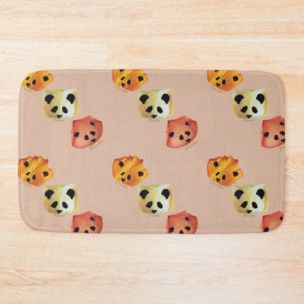 Item preview, Panda Faces Painted on Colorful Petals designed and sold by Arturo Daniel Garcia Palomo.