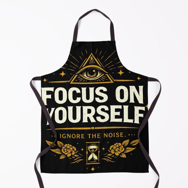 Item preview, Focus on Yourself – Ignore the Noise | Self Growth Motivation T-Shirt designed and sold by FunnyTeesWorld.