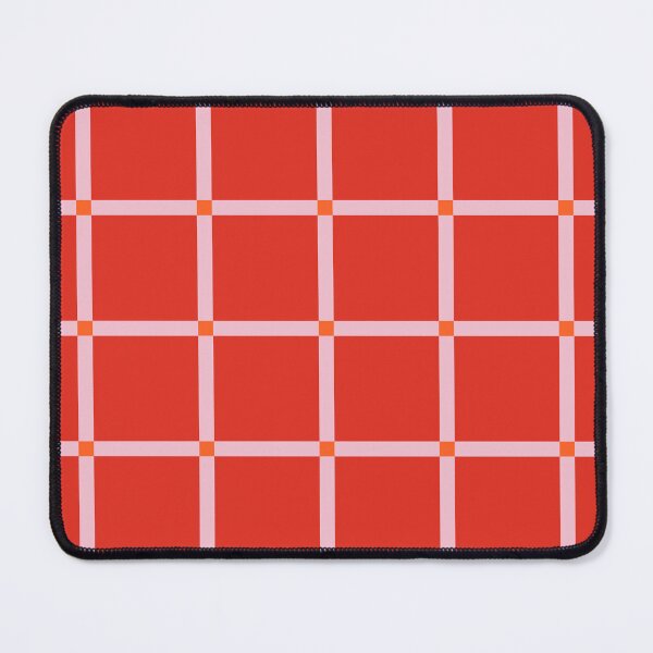 Item preview, Minimal Small Checker Aesthetic Pattern Red Pink point designed and sold by jjunnymom.