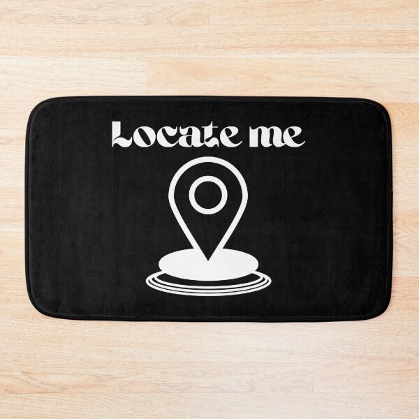 Item preview, Minimalist Black Map Location Icon white designed and sold by designmari.