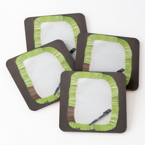Item preview, Leaf-Framed Paperwork with Pen designed and sold by Creative Visualize.