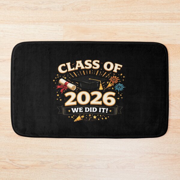 Item preview, Class of 2026 Graduation Cap Fireworks Senior Grad Gift Shirt Sticker #2 designed and sold by jglobal360.