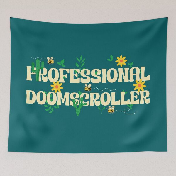 Item preview, professional doomscroller designed and sold by Morcawork.