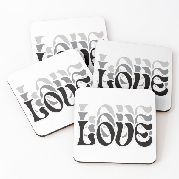 Item preview, Retro Stacked Love Typography Art Love t-shirt  designed and sold by designmari.