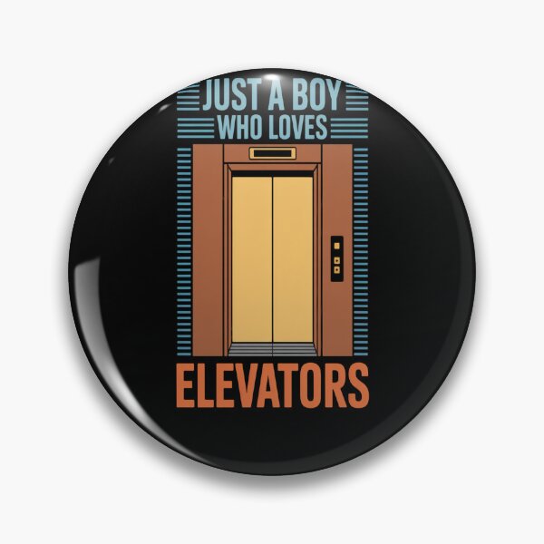 Item preview, Just A Boy Who Loves Elevators  designed and sold by kakashinn.