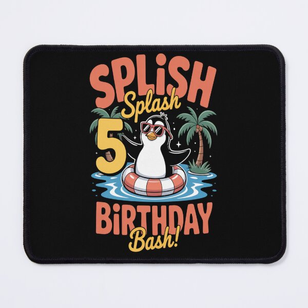 Item preview, Kids Splish Splash 5th Birthday designed and sold by brinbotty.