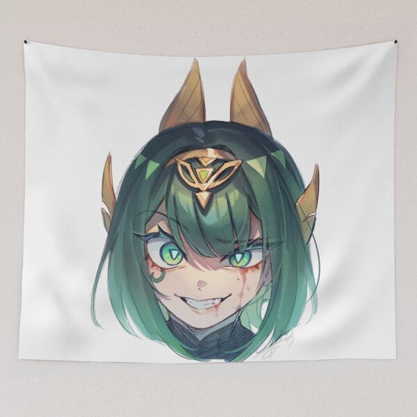 Item preview, Nefer Crazy Smile Genshin Impact designed and sold by KomiArts.