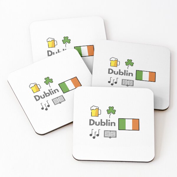 Item preview, Dublin Ireland Travel – Pub, Beer & Culture Emoji Design designed and sold by iccdesignsshop.