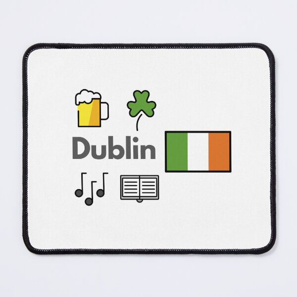 Item preview, Dublin Ireland Travel – Pub, Beer & Culture Emoji Design designed and sold by iccdesignsshop.
