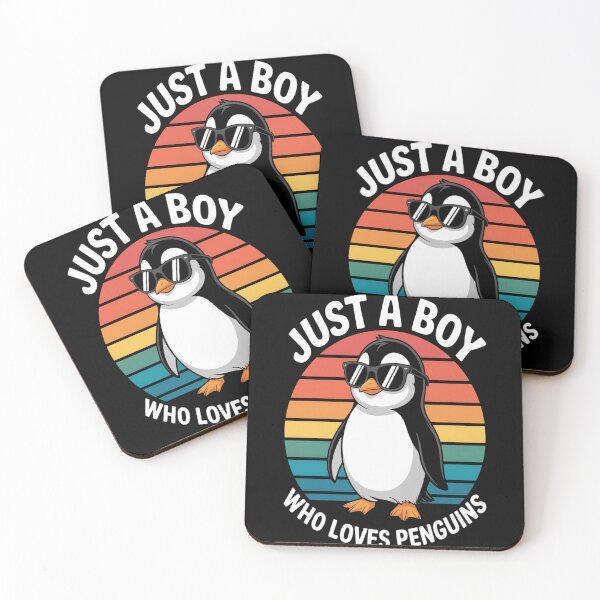 Item preview, Just A Boy Who Loves Penguins  designed and sold by kakashinn.