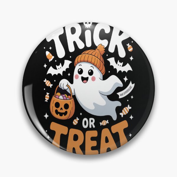 Item preview, Kids Trick or Three Halloween Spooky Pumpkin 3rd Birthday  designed and sold by brinbotty.