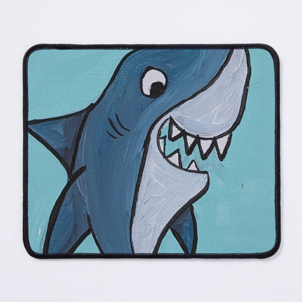 Item preview, Smiling Shark designed and sold by Lala's Whimsy Studio.