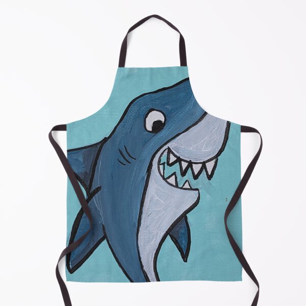Item preview, Smiling Shark designed and sold by Lala's Whimsy Studio.