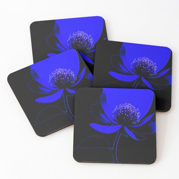 Item preview, Midnight Floral Glow / Dark Elegant Flower designed and sold by joycrysstudio.