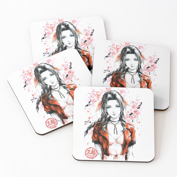 Item preview, Aerith Sumi-e designed and sold by Mitsugoshi.