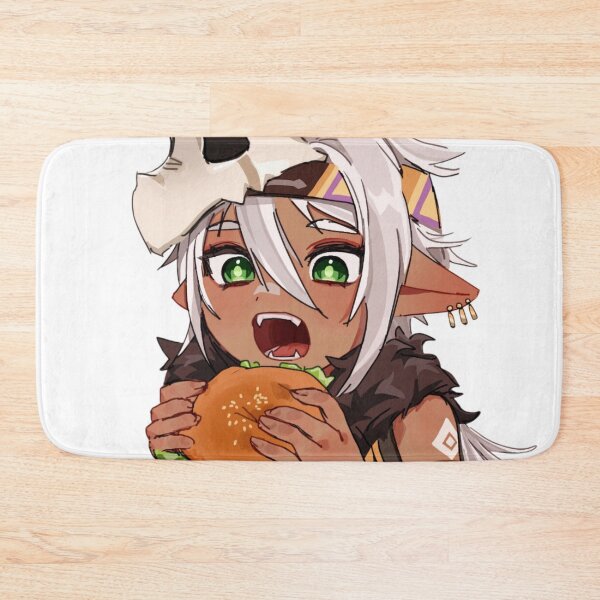 Item preview, Iansan Eating Burger Genshin Impact designed and sold by KomiArts.