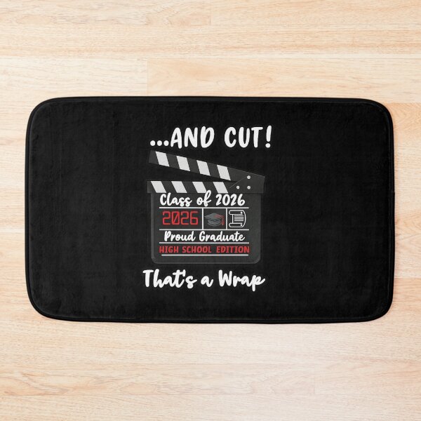 Item preview, And Cut! Class of 2026 Graduation Film Slate Design – High School Edition designed and sold by jglobal360.