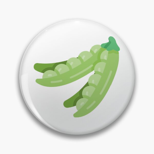 Item preview, Fresh Green Peas in Pod - Sweet Spring Vegetable Sticker for Garden Lovers designed and sold by Tr Creative Design.