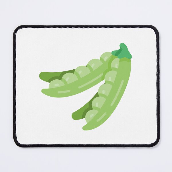 Item preview, Fresh Green Peas in Pod - Sweet Spring Vegetable Sticker for Garden Lovers designed and sold by Tr Creative Design.