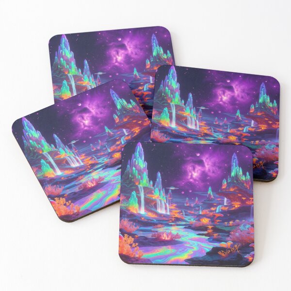 Item preview, Neon Nebula Sanctuary designed and sold by RavenCrow444.