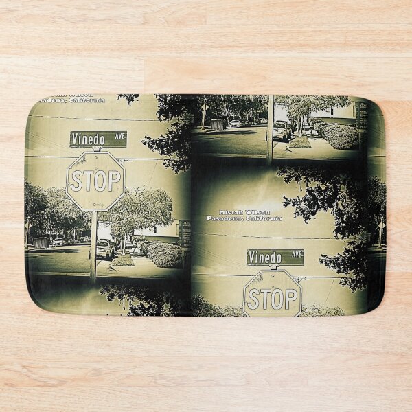 Item preview, Vinedo Avenue, Pasadena, California by Mistah Wilson designed and sold by The Street Sign Store.
