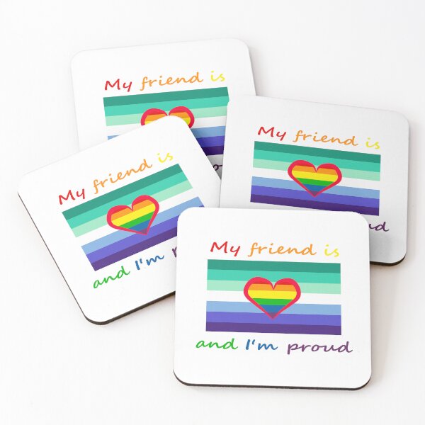 Item preview, Gay friend (rainbow version) designed and sold by MatanteVargeuse.