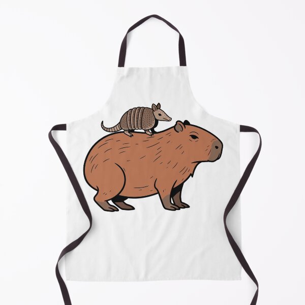 Item preview, Cute Capybara and Armadillo Wildlife Friends designed and sold by k3rstman1.