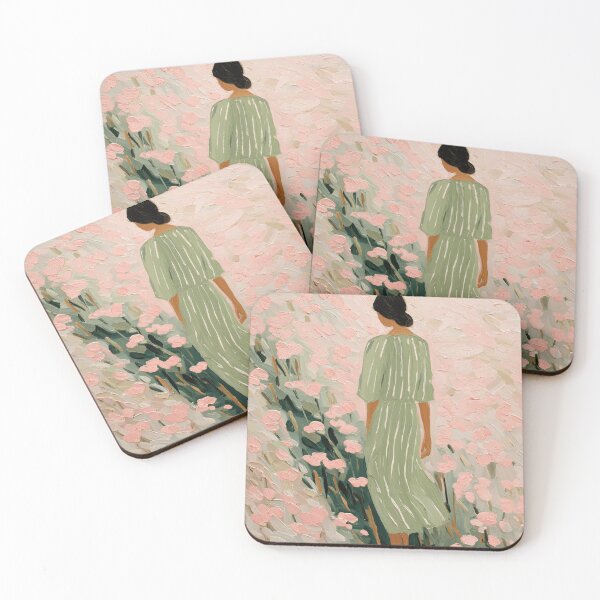 Item preview, She Walks Through Quiet Bloom designed and sold by HansDavidsenST.