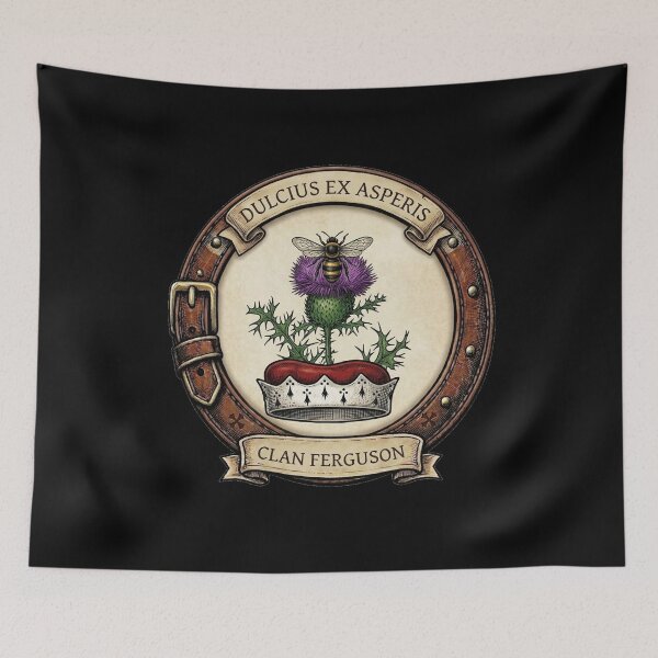 Item preview, Clan Ferguson Crest designed and sold by BagTown Clans.