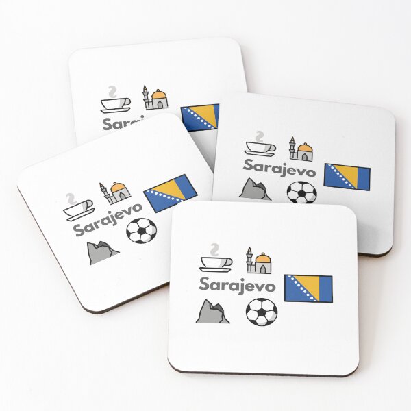 Item preview, Sarajevo Bosnia Travel – Culture, Mountains & History Emoji Design designed and sold by iccdesignsshop.