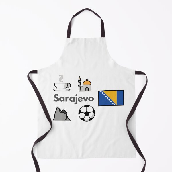 Item preview, Sarajevo Bosnia Travel – Culture, Mountains & History Emoji Design designed and sold by iccdesignsshop.