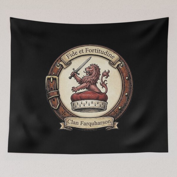 Item preview, Clan Farquharson Crest designed and sold by BagTown Clans.