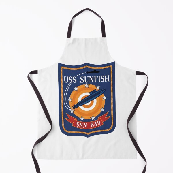 Item preview, USS Sunfish SSN-649 Submarine Crest Insignia designed and sold by CharlieDesings.
